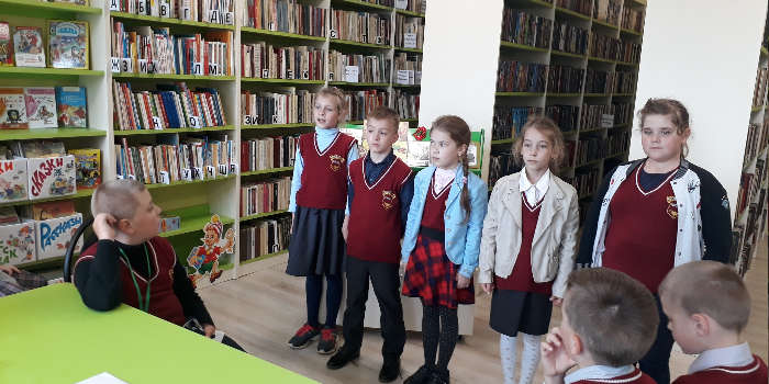 "Читают дети о войне..." Библиотека села Васильевское, 15 мая 2019